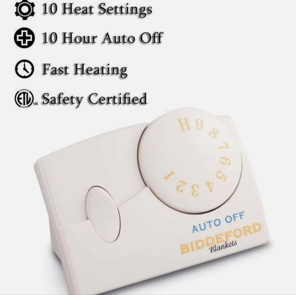 Biddeford Knit Electric Blanket - Picture 2 of 5